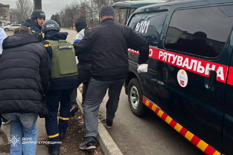 6 people wounded as result of a drone attack at the market in Nikopol