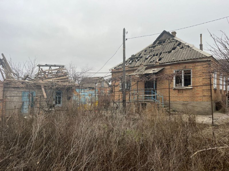 Widespread damage in Nikopol district as Russian army shelled the area over 20 times