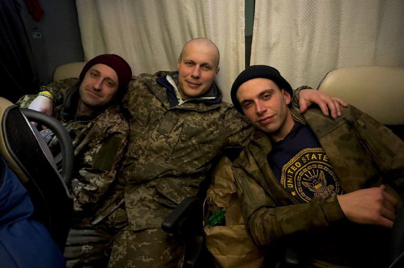 189 Ukrainian POWs were released from the Russian captivity