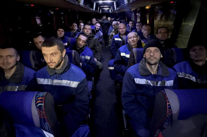 189 Ukrainian POWs were released from the Russian captivity