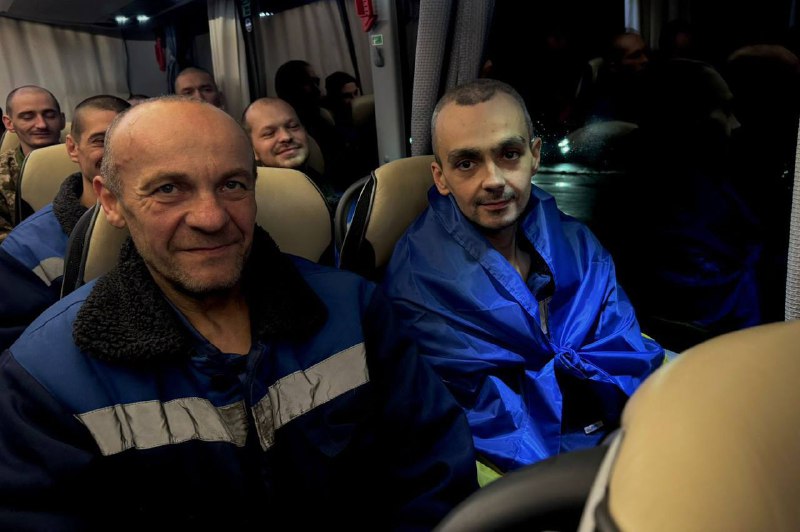 189 Ukrainian POWs were released from the Russian captivity