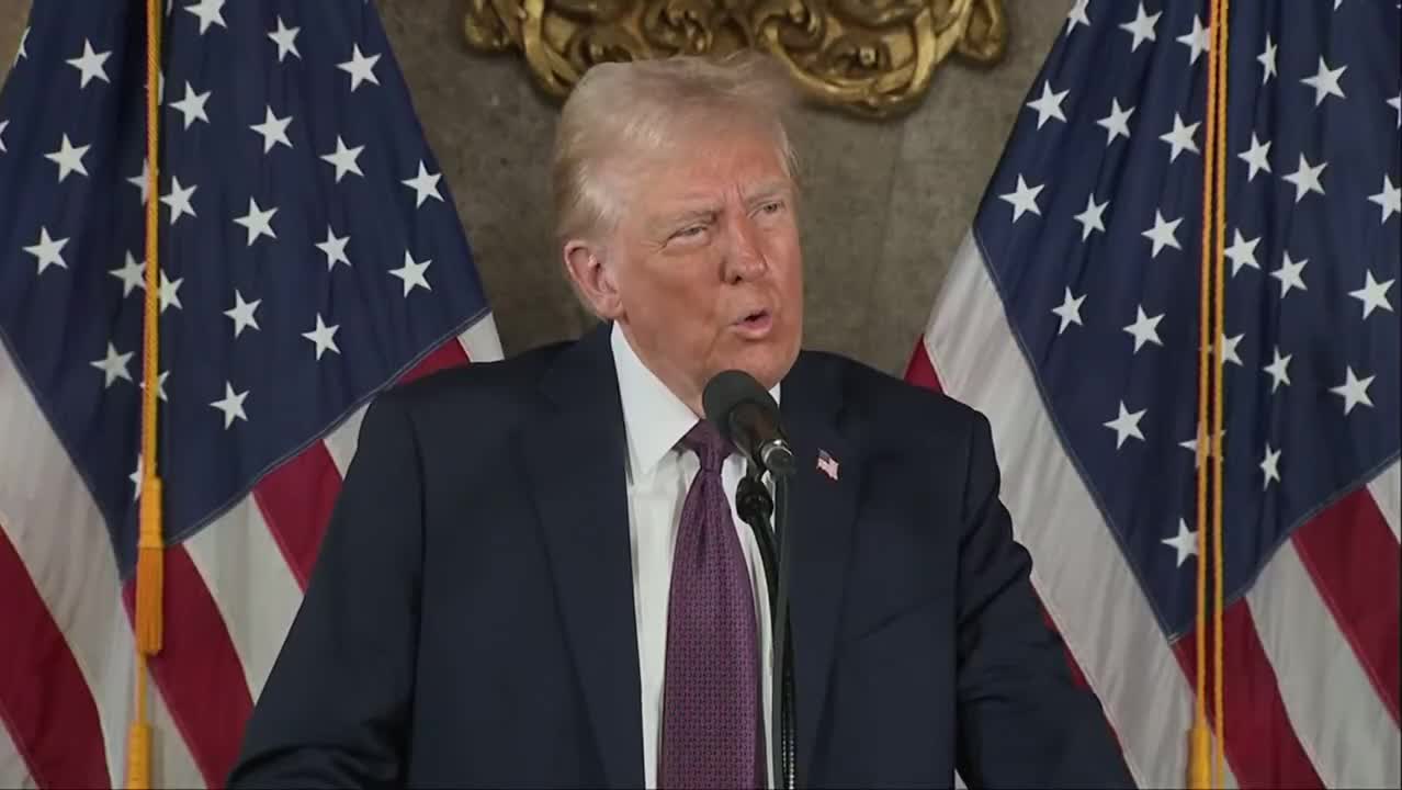 Donald Trump to a question about providing security guarantees for Ukraine: Russia for many years said you could never have NATO involved with Ukraine. That's been like written in stone. And Biden said no, they should be able to join NATO. Then Russia has somebody right on their doorstep. I could understand their feelings about that.