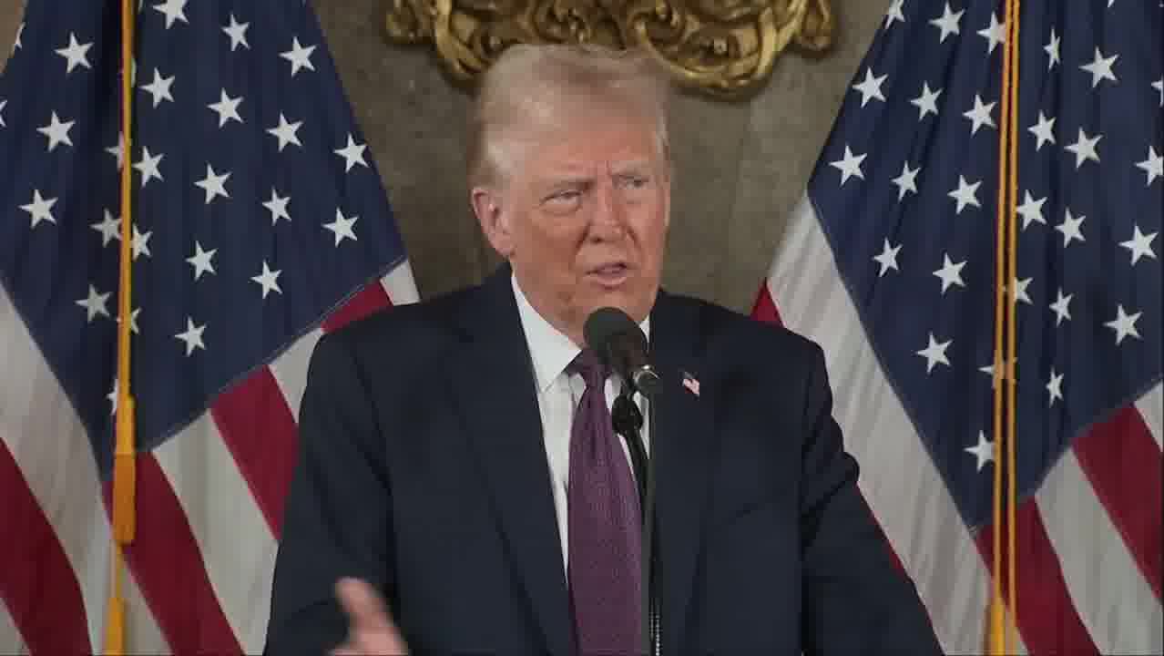 Donald Trump to a question about providing security guarantees for Ukraine: Russia for many years said you could never have NATO involved with Ukraine. That's been like written in stone. And Biden said no, they should be able to join NATO. Then Russia has somebody right on their doorstep. I could understand their feelings about that.