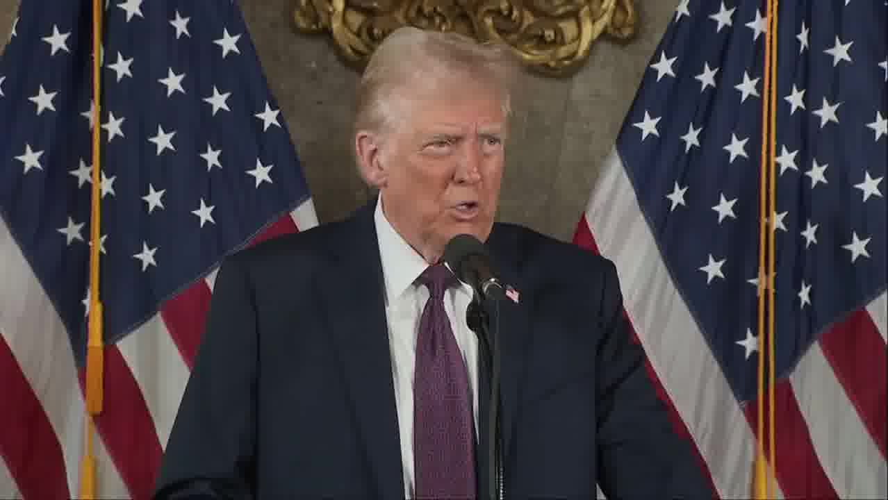 Donald Trump to a question about providing security guarantees for Ukraine: Russia for many years said you could never have NATO involved with Ukraine. That's been like written in stone. And Biden said no, they should be able to join NATO. Then Russia has somebody right on their doorstep. I could understand their feelings about that.