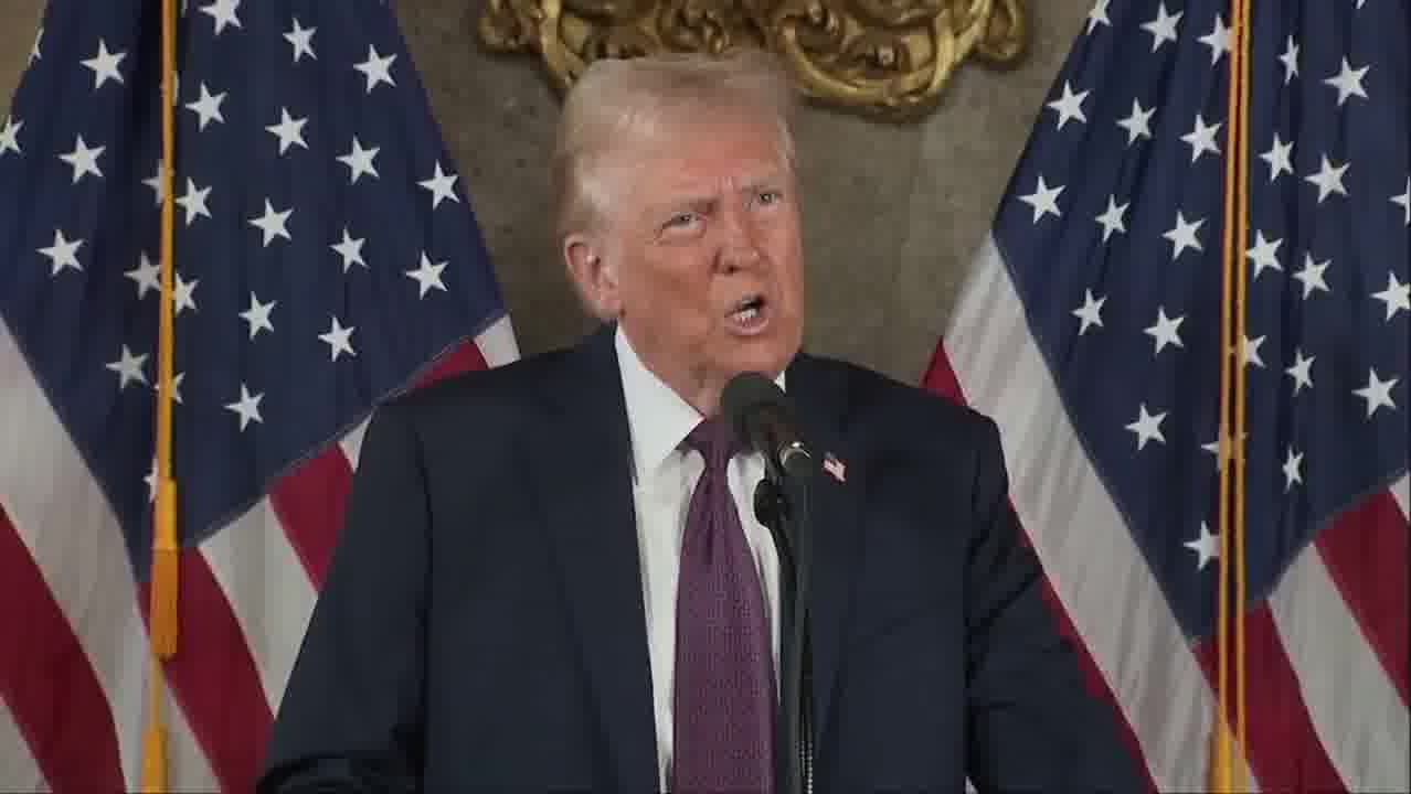 Donald Trump to a question about providing security guarantees for Ukraine: Russia for many years said you could never have NATO involved with Ukraine. That's been like written in stone. And Biden said no, they should be able to join NATO. Then Russia has somebody right on their doorstep. I could understand their feelings about that.