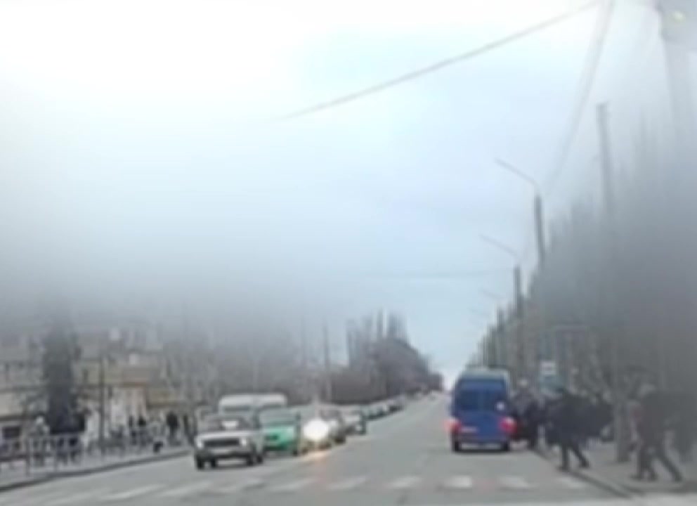 Video of airstrikes on Zaporizhzhia