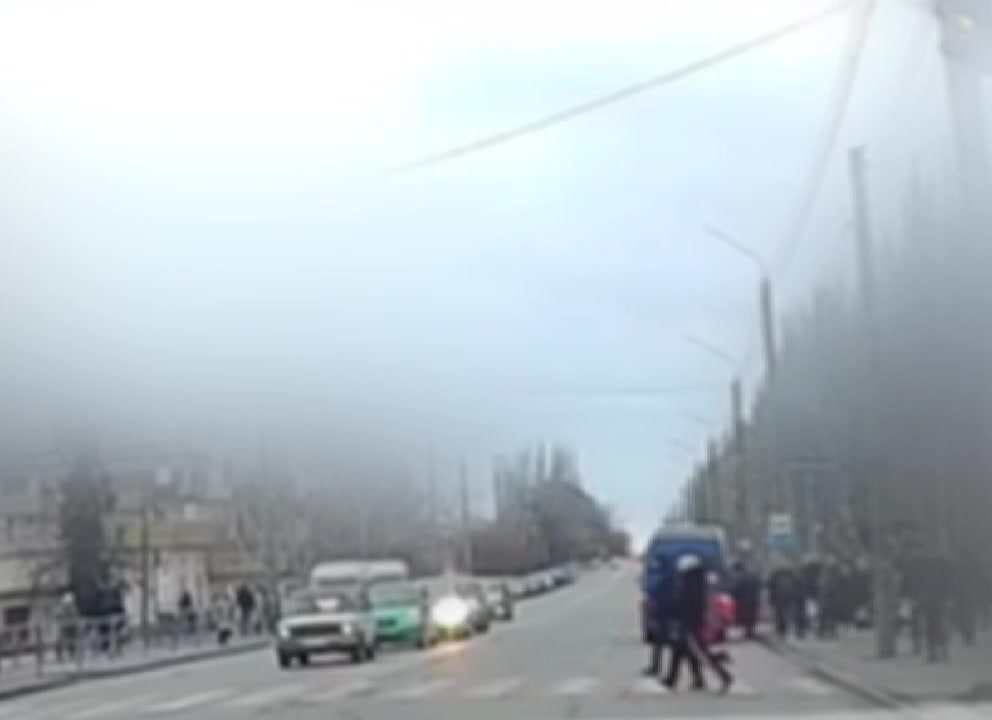 Video of airstrikes on Zaporizhzhia