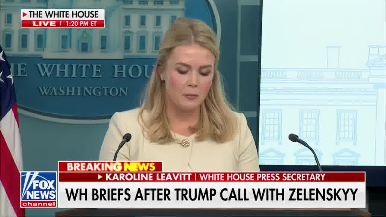.@PressSec: President Trump and President Putin spoke about the need for peace and ceasefire in Ukraine war. Both leaders agreed this conflict needs to end with a lasting peace and also stressed the need for improved bilateral relations between the United States and Russia.