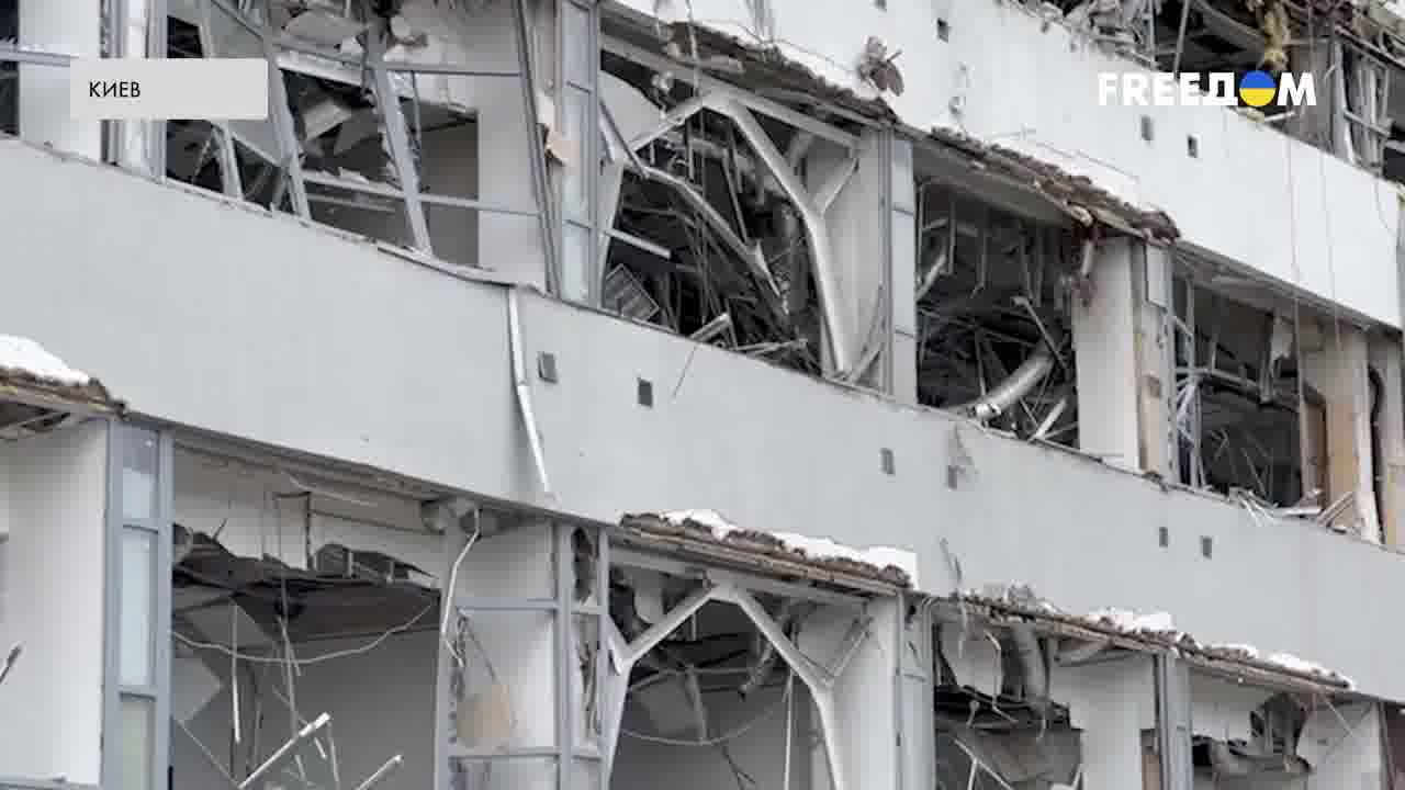 Russian strikes on Kyiv damaged the office of the FREEDOM TV channel. This night, Russian troops attacked with ballistic missiles the Ukrainian foreign broadcasting channels FREEDOM and Dim, the international editorial office - UATV English, The Gaze, UATV Español, UATVArabic, UATV Português, and the digital editorial office, the channel's press service reported.