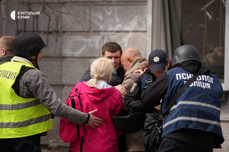 32 people killed, including 2 children, 98 wounded, including 9 children, as result of missile strike in Sumy with 2 ballistic missiles