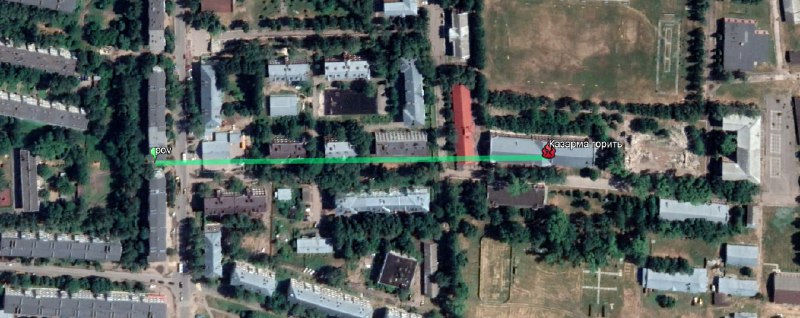 The barracks of the 112th Missile Brigade in Shuya is on fire as a result of drone strikes