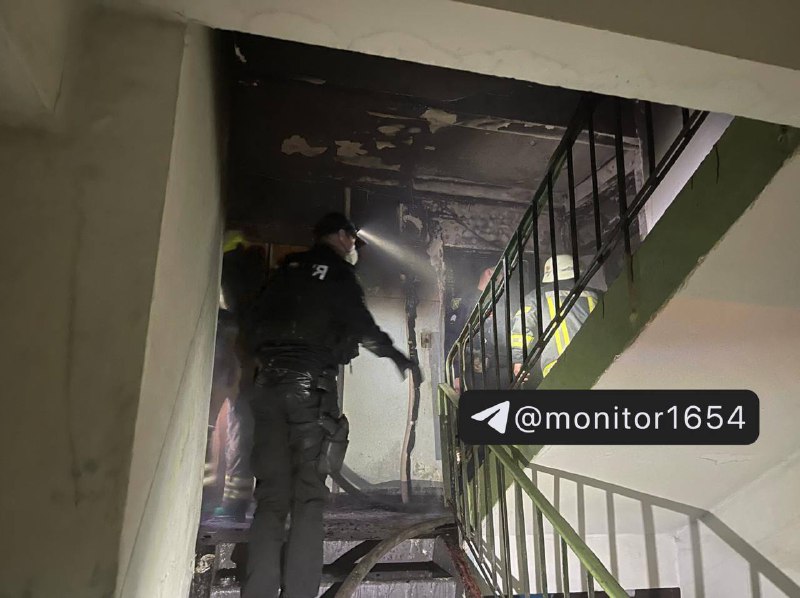 7 people wounded as result of explosion and fire at residential house in Kharkiv