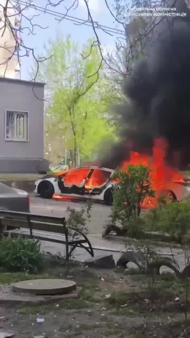 Russian aviation had dropped guided glide bomb at the residential house in Zaporizhzhia