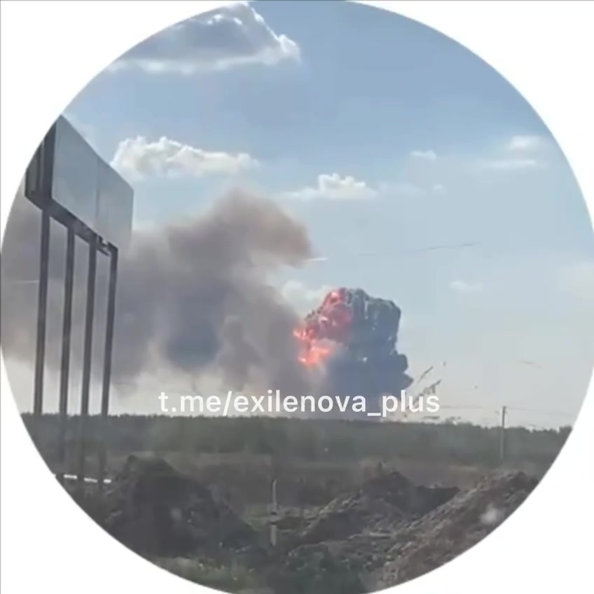 Explosions were reported at 51st missile and artillery arsenal near Kirzhach town of Vladimir region of Russia 