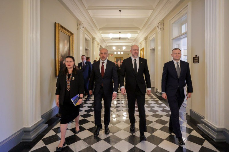 PM of Ukraine Shmyhal met with United States Secretary of the Treasury Scott Bessent in Washington 