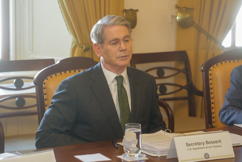 PM of Ukraine Shmyhal met with United States Secretary of the Treasury Scott Bessent in Washington 