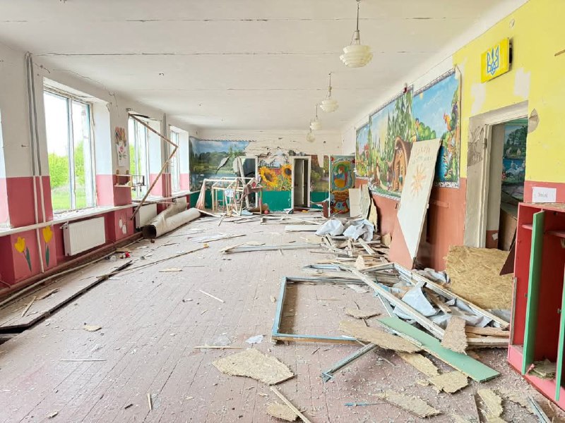 1 person killed, another wounded as result of an airstrike at Richky village of Sumy region