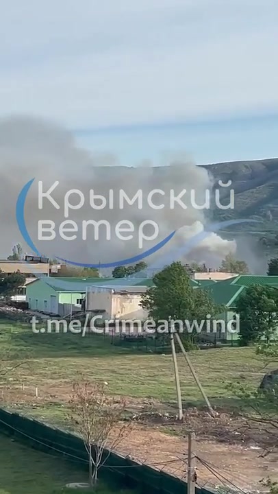 Detonation of the ammunition depot in Perevalne in occupied Crimea