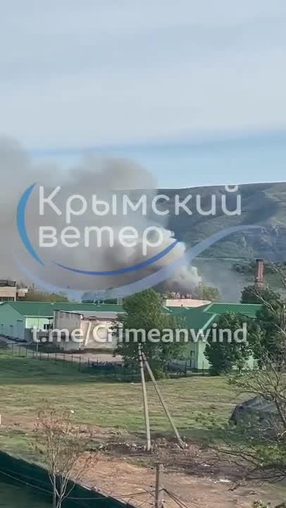 Detonation of the ammunition depot in Perevalne in occupied Crimea