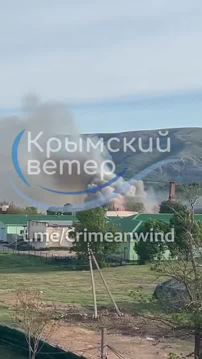 Detonation of the ammunition depot in Perevalne in occupied Crimea