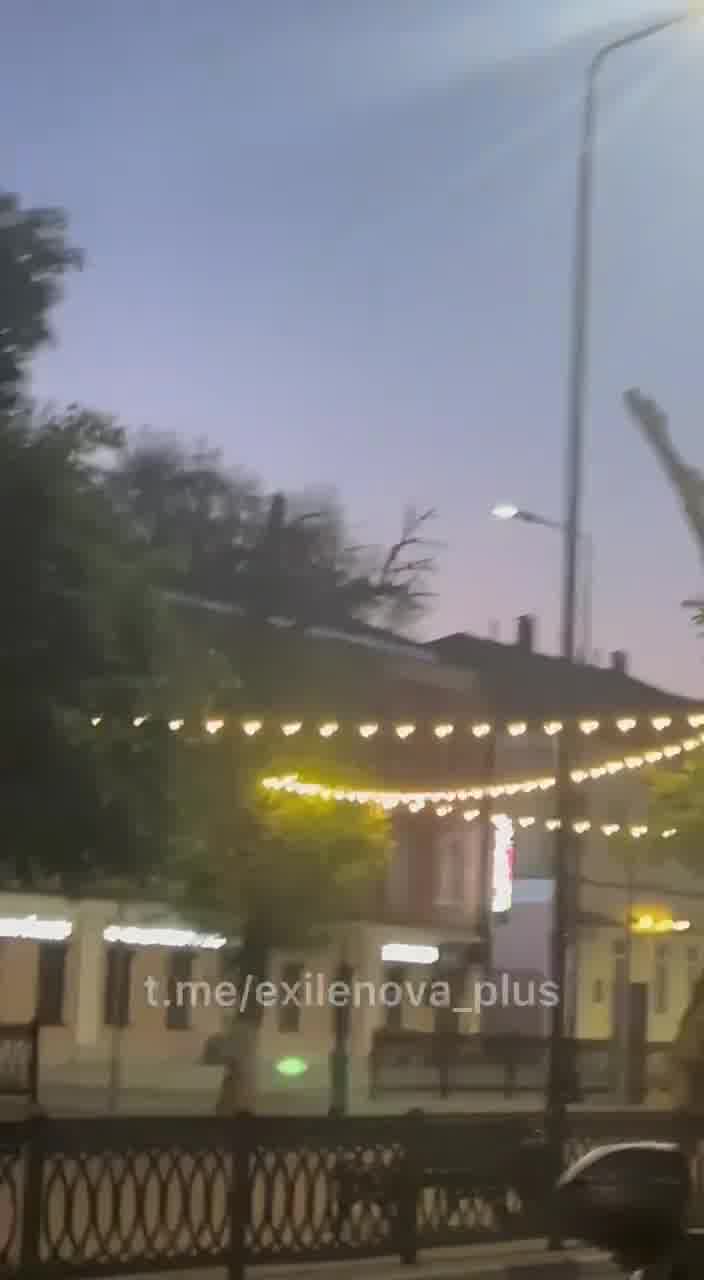 Reports of a plane shot down near Tver