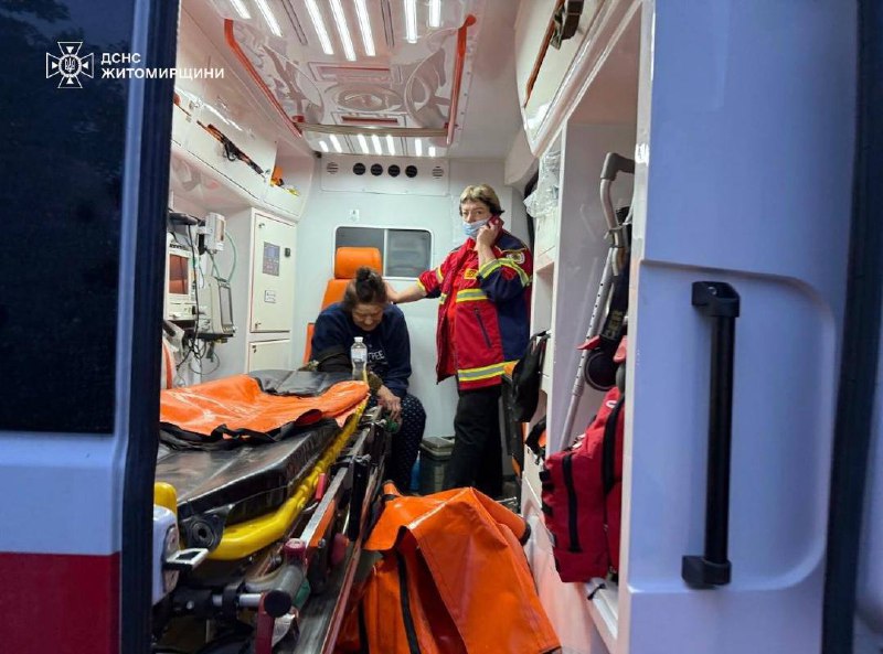 On the night of May 25, three children — 8, 12, and 17 years old — were killed in a rocket attack in the Zhytomyr region. Rescuers pulled one of the bodies from under the rubble. Another 10 people were injured, 8 of whom were rescued — all of them were hospitalized. Residential buildings were damaged and destroyed