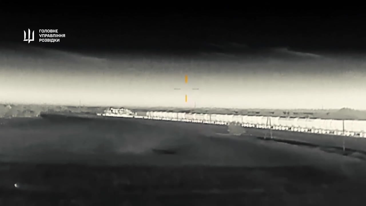 Drones of Ukrainian Military Intelligence have attacked train with fuel at the occupied part of Zaporizhzhia region