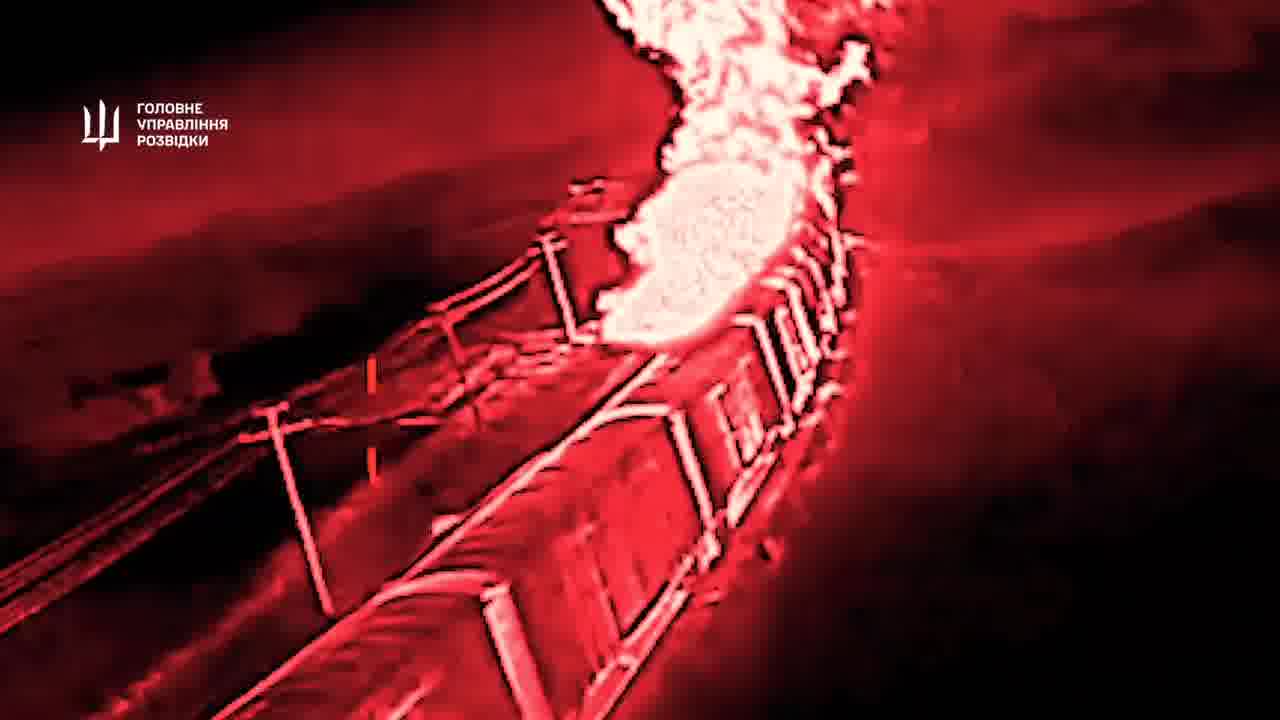 Drones of Ukrainian Military Intelligence have attacked train with fuel at the occupied part of Zaporizhzhia region