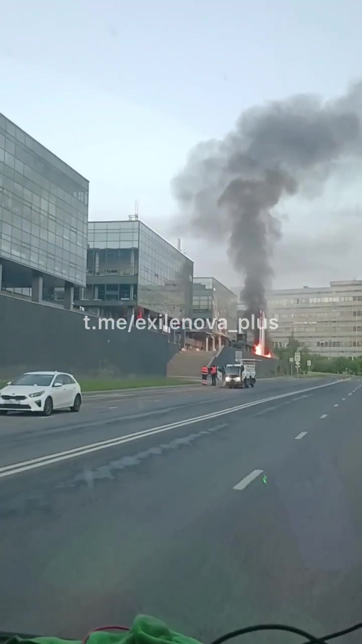 Drones attacked industrial zone in Zelenograd of Moscow region