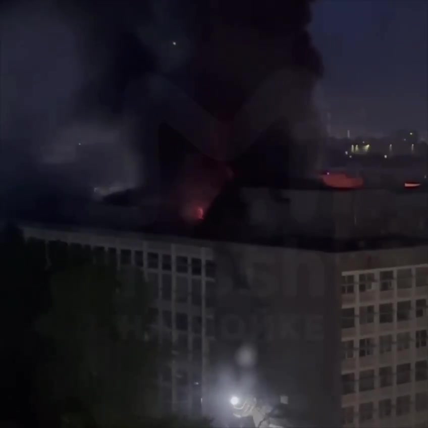 Fire and Explosions Reported at Russian Defense Plant in Saint Petersburg. A major fire broke out at the Avangard defense plant in the Kalininsky district of Saint Petersburg. Thick black smoke and open flames were seen coming from upper floors of the facility on Kondratyevsky avenue