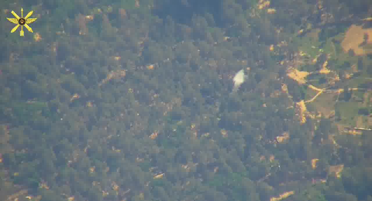 Video of Russian Iskander ballistic missile strike at the Ukrainian land forces training center earlier today