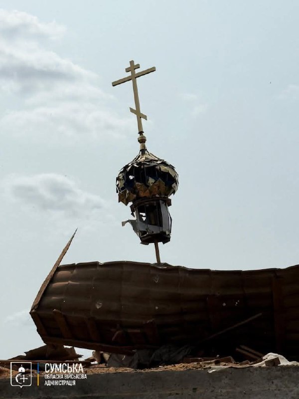 כ-20 בניינים נהרסו בחוטין כתוצאה מתקיפות אוויריות רוסיות