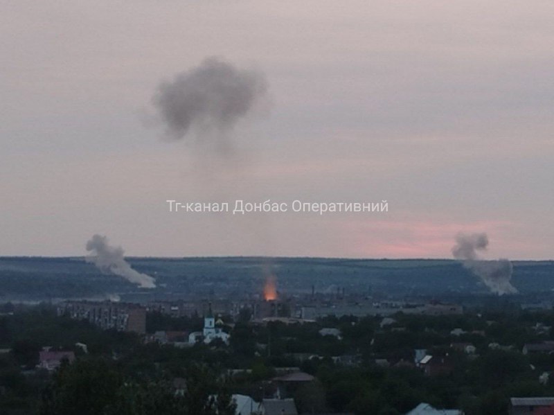 More explosions were reported in Kramatorsk