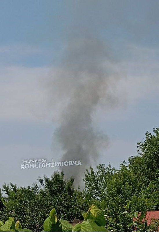 Violent bombardment reported in Kostiantynivka