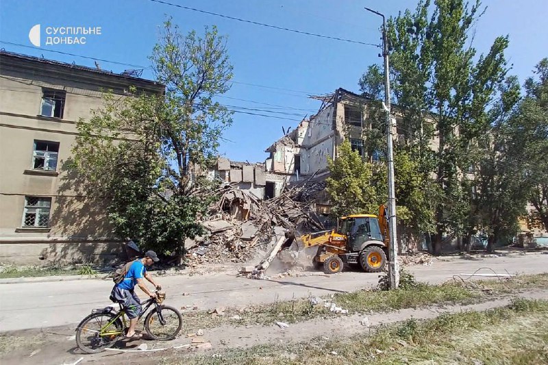 Գիշերային հարձակման հետևանքով Սլավյանսկում ավերածություններ են եղել