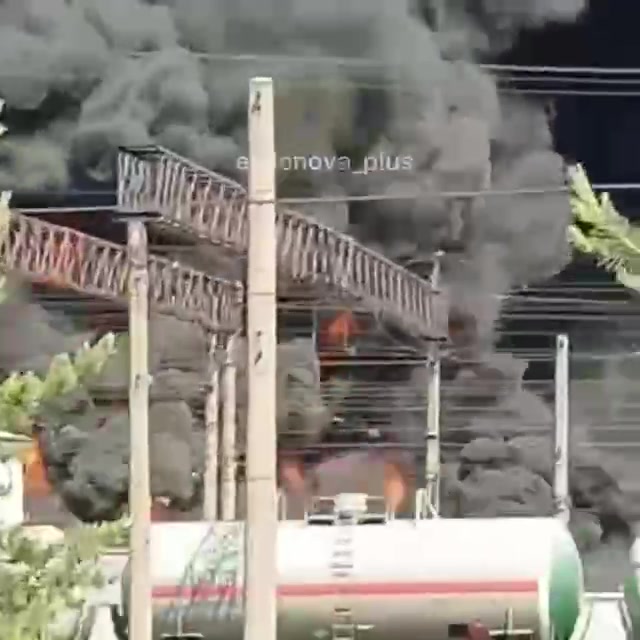 Big fire reported in Kazan