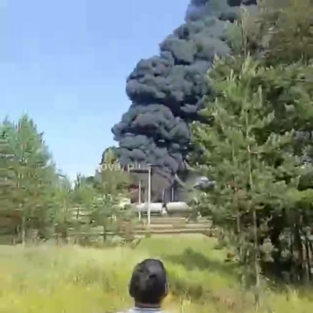 Big fire reported in Kazan