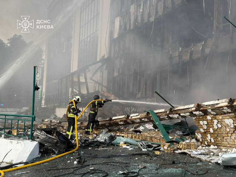 1 person killed as result of overnight drones attack in Kyiv