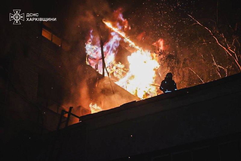 Dues persones mortes i 54 ferides en atacs de drons a Khàrkiv