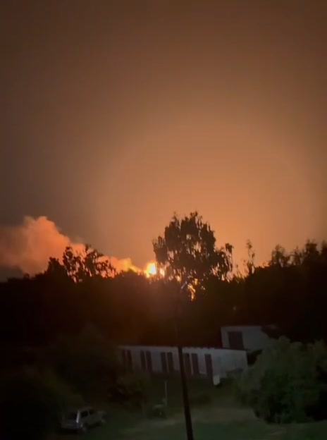 Ukrainian military had conducted a strike against Russian military base in Marino of Kursk region overnight