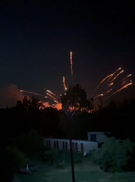 Ukrainian military had conducted a strike against Russian military base in Marino of Kursk region overnight