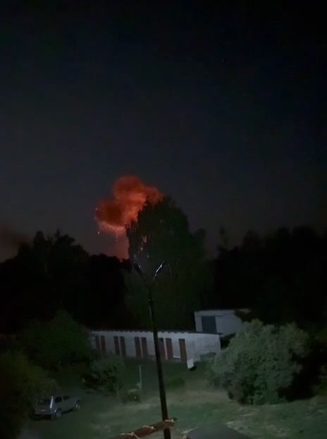 Ukrainian military had conducted a strike against Russian military base in Marino of Kursk region overnight