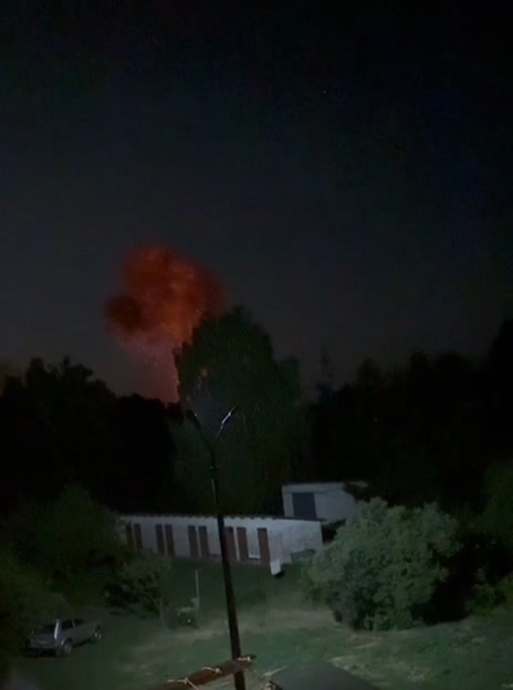 Ukrainian military had conducted a strike against Russian military base in Marino of Kursk region overnight