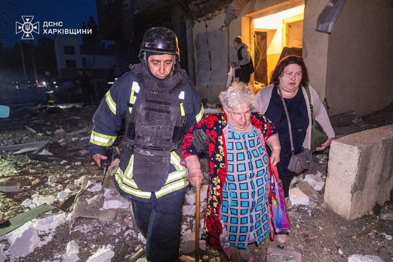 17 people wounded as result of overnight drones attack in Kharkiv