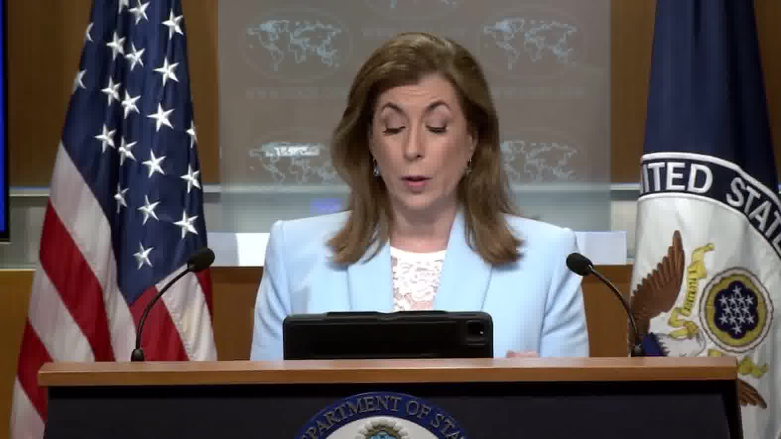 The State Department confirms the death of a U.S. citizen in last night’s Russian air attack on Kyiv. We condemn those strikes and extend our deepest condolences to the victims and to the families of all those affected.