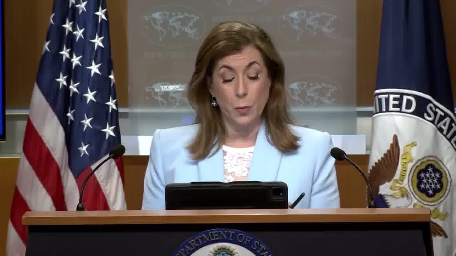 The State Department confirms the death of a U.S. citizen in last night’s Russian air attack on Kyiv. We condemn those strikes and extend our deepest condolences to the victims and to the families of all those affected.