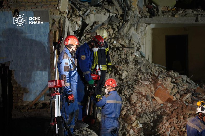 The death toll in Kyiv has risen to 16, with another 134 people injured. 11 people were killed after a high-rise building collapsed in the Solomyanskyi district. Search and rescue operation continues
