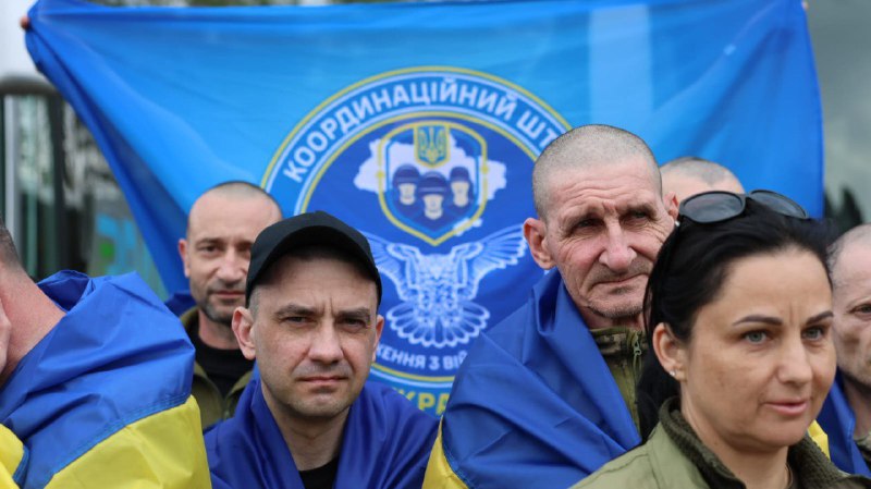 New group of Ukrainian POWs were released from captivity as part of Istanbul agreement 