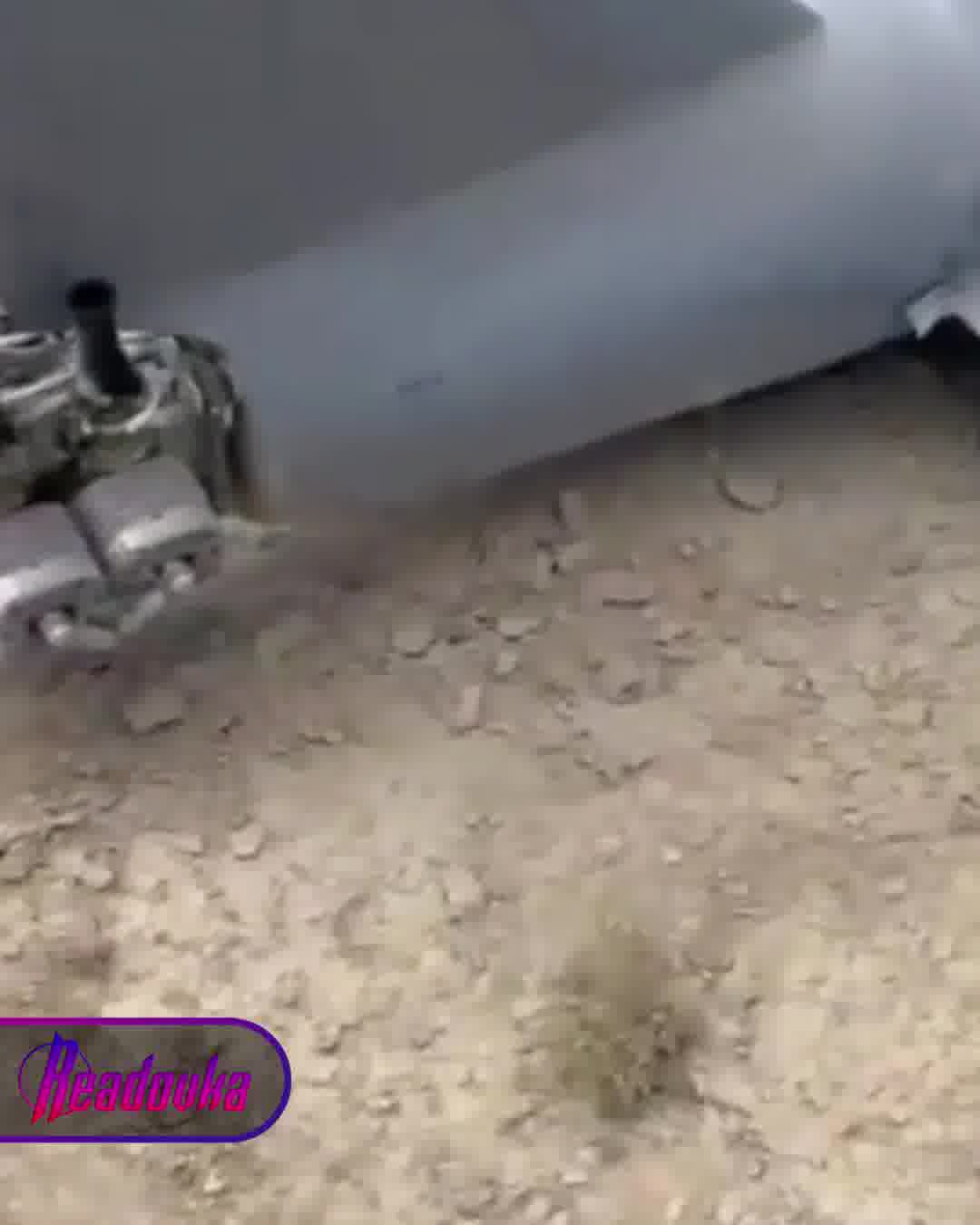 Suspected Ukrainian drone was found in the open area in Mangystau region of Kazakhstan