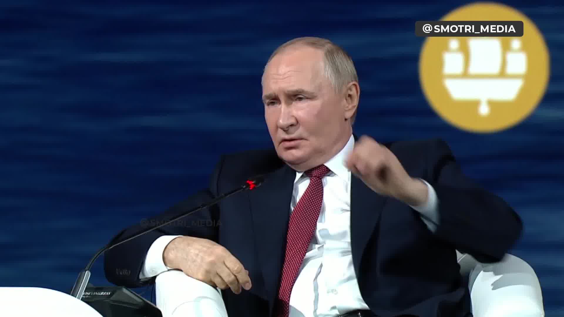 Putin: We have no goal of taking Sumy, but I do not rule it out